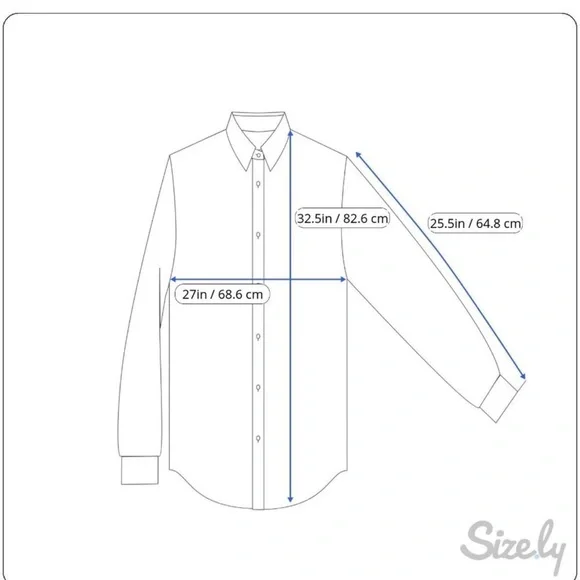 Thomas Dean orange white striped flip cuff long sleeve button up shirt size XXL - Picture 6 of 6